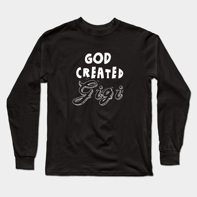 God Created Gigi Long Sleeve T-Shirt by RabbitWithFangs